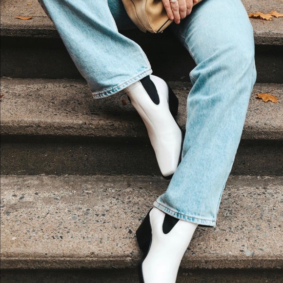 Shoes - L’INTERVALLE white western boots (size 36)